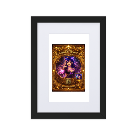 The LumiNya Chronicles β Chapter 2: The First Step Genesis Edition Wall Art