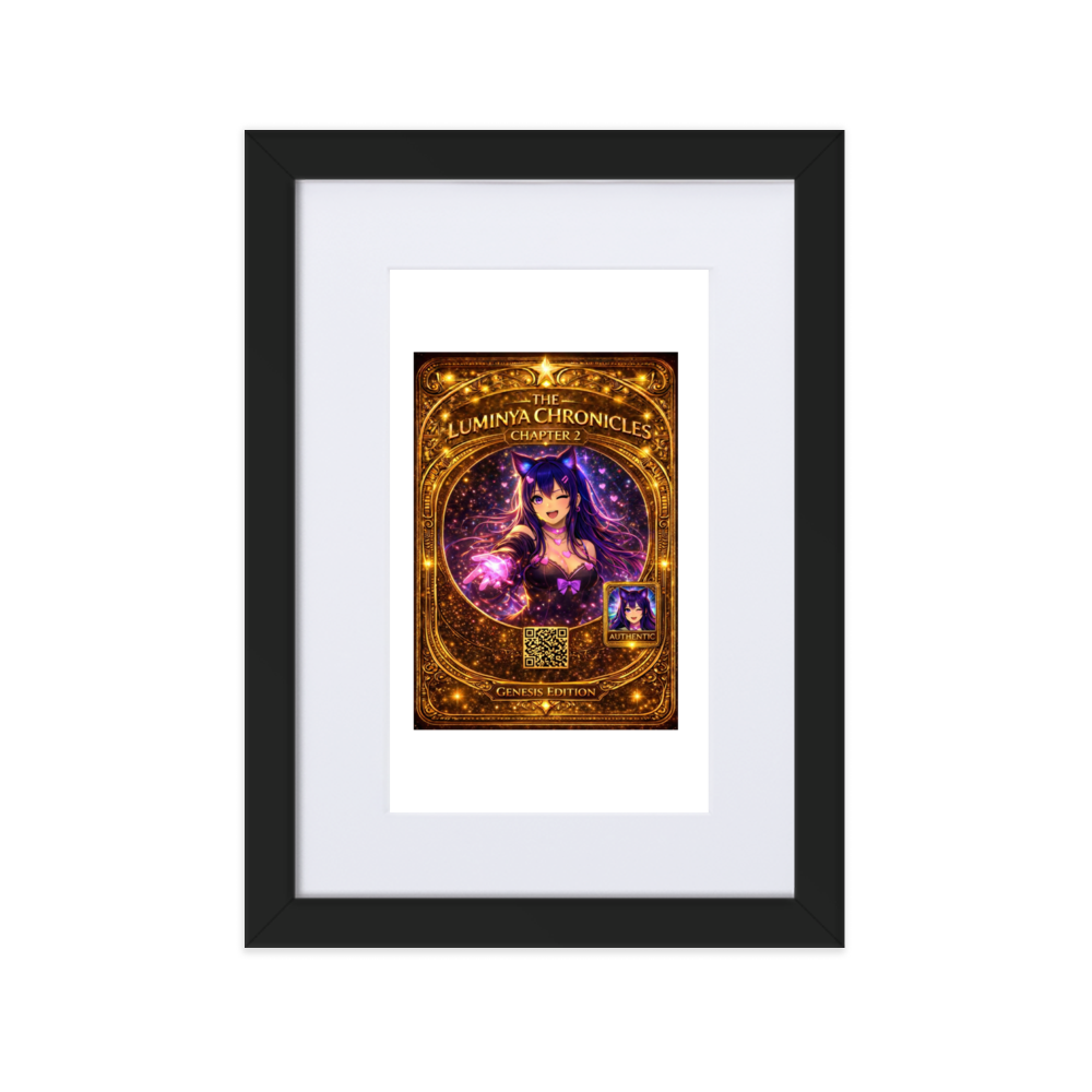 The LumiNya Chronicles – Chapter 2: The First Step Genesis Edition Wall Art