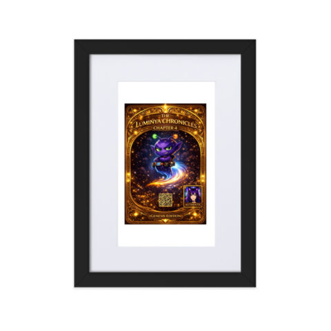 The LumiNya Chronicles - Chapter 4: Nebblip The Navigator Genesis Edition Wall Art