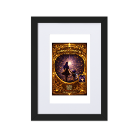 The LumiNya Chronicles β Chapter 12: Glow Soft Genesis Edition Wall Art