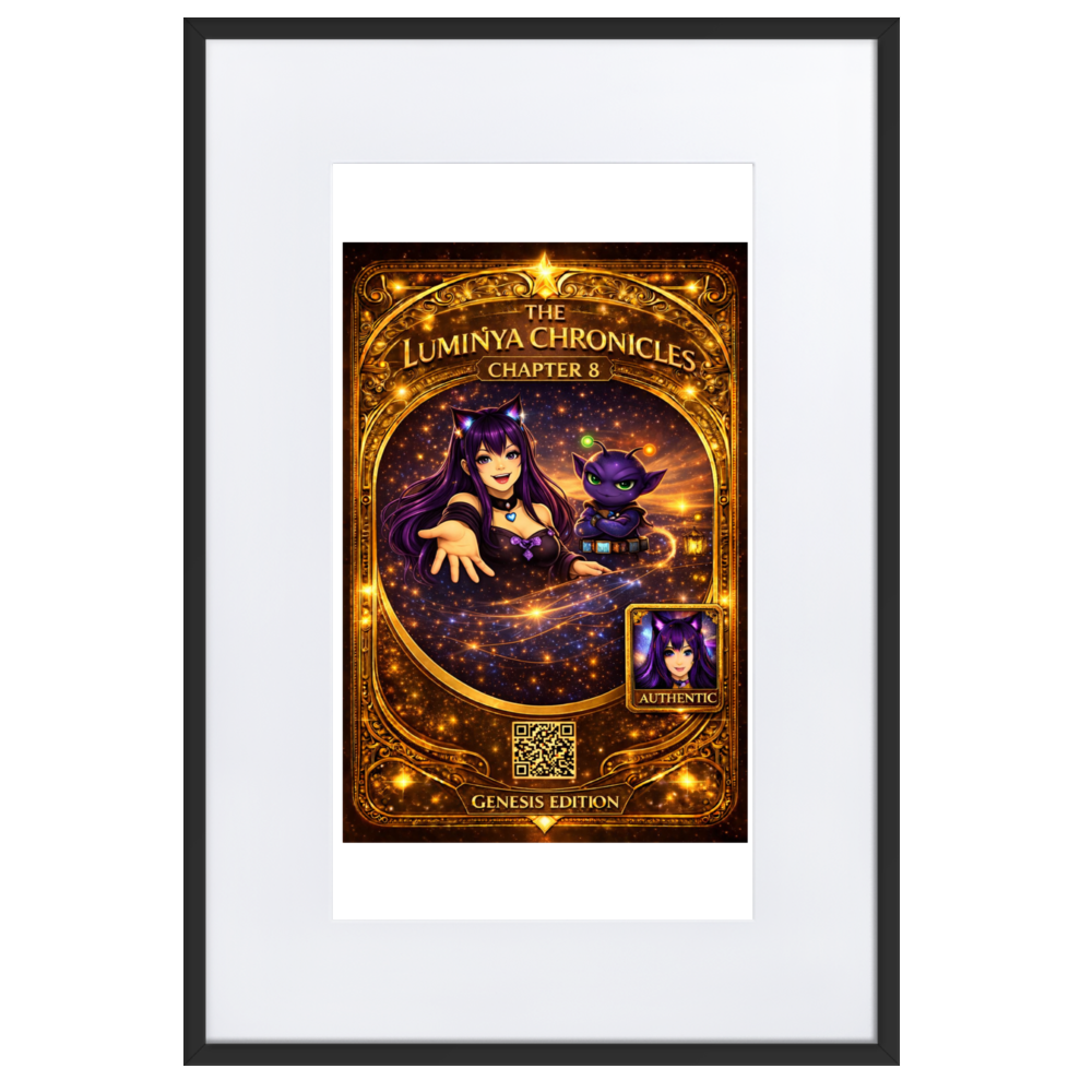 The LumiNya Chronicles – Chapter 8: Light Without Command Genesis Edition Wall Art - Image 4