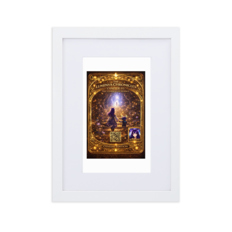 The LumiNya Chronicles β Chapter 03: The Stairway of Sparks Genesis Edition Wall Art