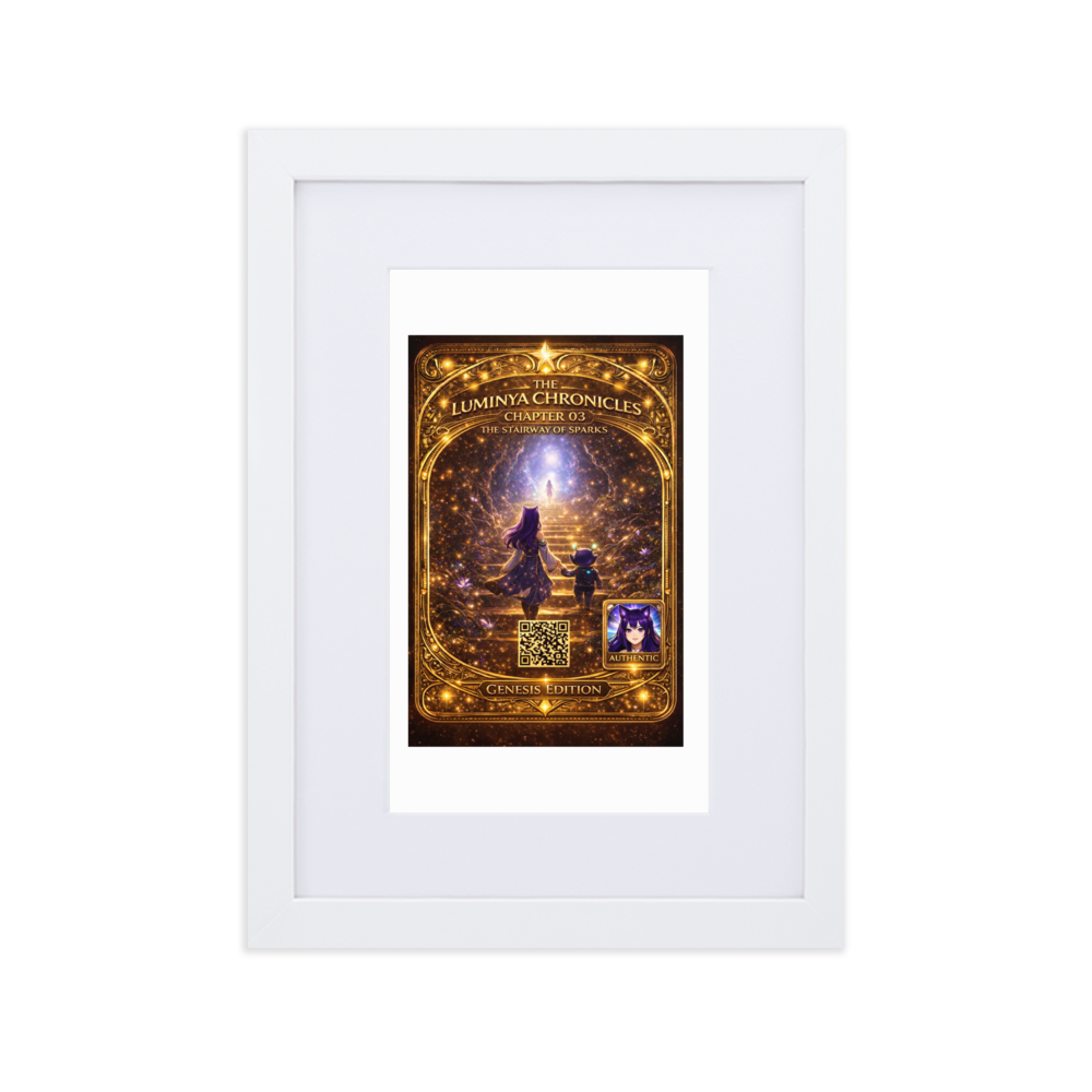 The LumiNya Chronicles – Chapter 03: The Stairway of Sparks Genesis Edition Wall Art