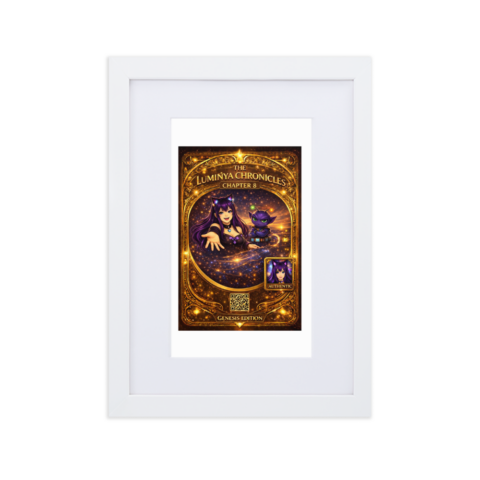 The LumiNya Chronicles β Chapter 8: Light Without Command Genesis Edition Wall Art