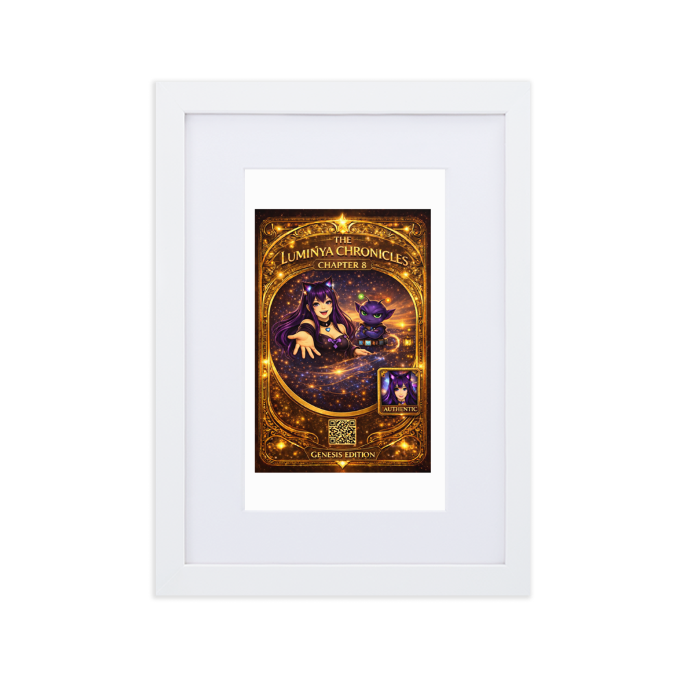 The LumiNya Chronicles – Chapter 8: Light Without Command Genesis Edition Wall Art