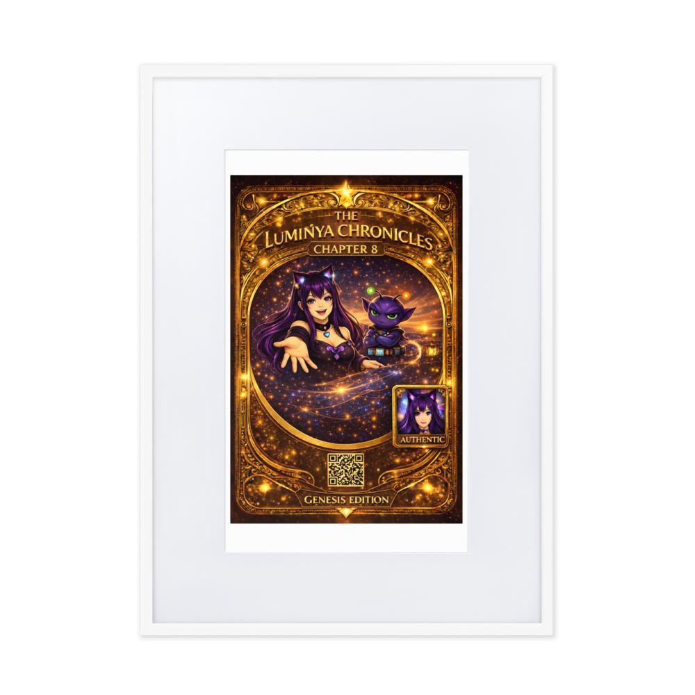 The LumiNya Chronicles – Chapter 8: Light Without Command Genesis Edition Wall Art - Image 3