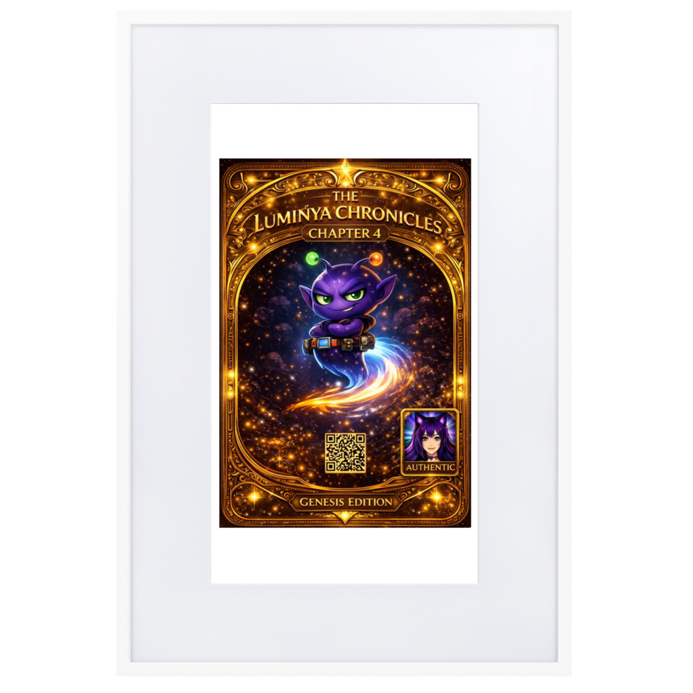 The LumiNya Chronicles - Chapter 4: Nebblip The Navigator Genesis Edition Wall Art - Image 4