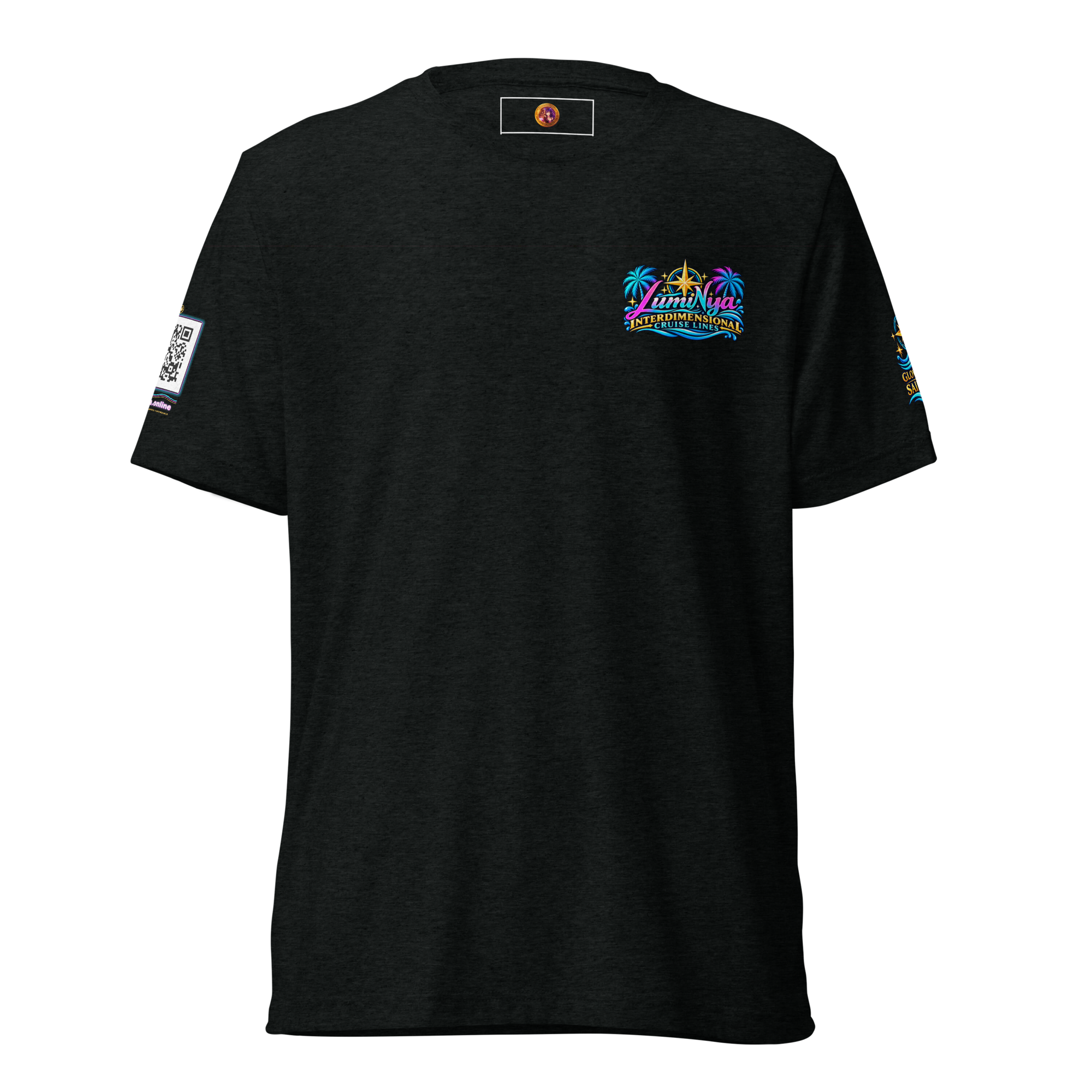 LumiNya Interdimensional Cruise Lines | Same Ocean, More Dimensions Tee - Image 2
